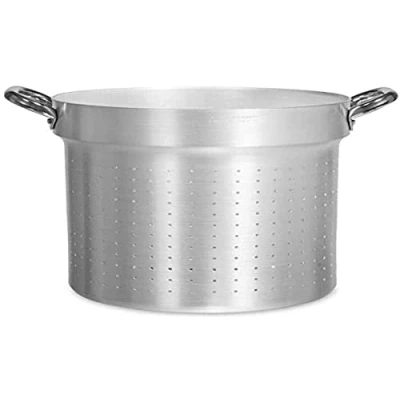 Obrázek Töpfe Agnelli Colander Zylindrische für Pan, Aluminium, mit 2 Griffen aus Edelstahl, Silber, 28 cm