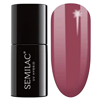 Obrázek Semilac UV Nagellack 005 Berry Nude 7ml Kollektion Allure