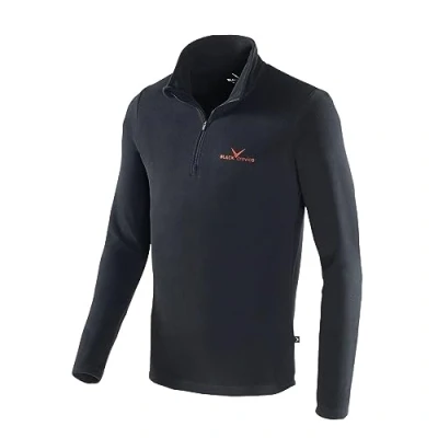 Obrázek Pánský fleecový lyžařský rolák Black Crevice, BCR218531, černá, l