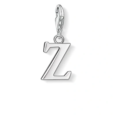 Obrázek Thomas Sabo Dámský přívěsek Charm M písmeno Club 925 Sterlingové stříbro 0187 001 12, stříbro, Bez drahokamu