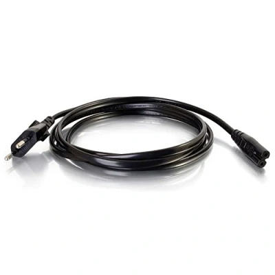 Obrázek C2G síťový kabel 3M C7 (CEE 7/7 k IEC 60320C7) obrázek 8 80618 černý
