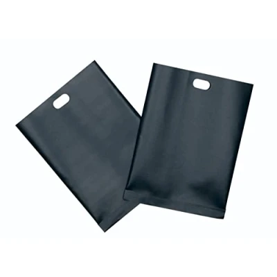 Obrázek KitchenCraft sáček na toasty, dvojité balení, lze mýt v myčce, znovu použitelný a mrazicí 20,5 x 14,5 cm, 300 sáčků, černý