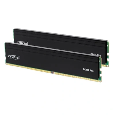 Obrázek Crucial Pro DDR4 RAM 32 GB Kit (2x16GB) 3200 MHz, Intel XMP 2.0, PC počítačová operační paměť CP2K16G4DFRA32A