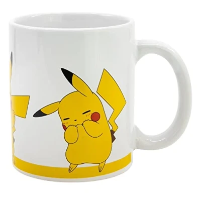 Obrázek Stor Keramický hrnek 11 uncí v POKEMON PIKACHU dárkový box, jednobarevný