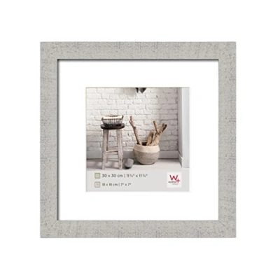 Obrázek Dřevěný rám Home, design Walther., Světle šedá, 30 x cm