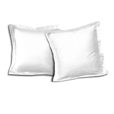 Obrázek Kopfkissenbezug, 100% Baumwolle, 63 x cm, Weiß, 2 Stück