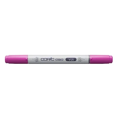 Obrázek COPIC Ciao Marker typ V 05, azalka, univerzální zvýrazňovač rozložení, na bázi alkoholu, se středně širokým a jedním štětcovým hrotem