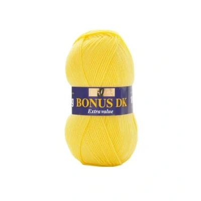 Obrázek Hayfield Bonus DK dvojitá pletenina, Bright Lemon (819), 100 g od Sirdar