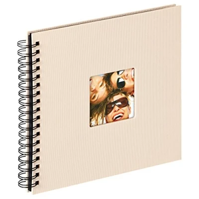 Obrázek Spirálové album Fun od Walther Design, písek, 26 x 25 cm