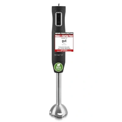 Obrázek Ruční mixér Emerio, tyč z nerezové oceli, pogumovaná rukojeť pro lepší uchopení, dvoudílná, 2 rychlosti, VÍTĚZ CENY / VÝKONU 05/2017, 250 W, HB 111446