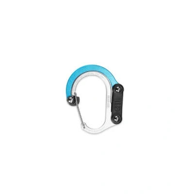 Obrázek GEAR AID HEROCLIP karabinová spona a háček (mini) na cesty, zavazadla malé kapsy, červená