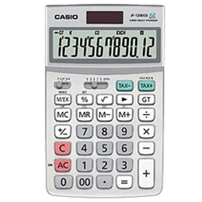 Obrázek Casio JF 260L 120 ECO Stolní kalkulačka