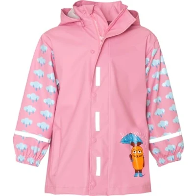 Obrázek Playshoes Unisex dětská nepromokavá větrovka a pláštěnka oděv do deště, růžová myš