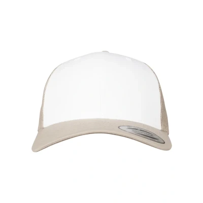 Obrázek Flexfit Retro Trucker Kšiltovka, Velikost: One Size, Khaki/white