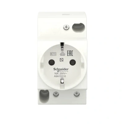 Obrázek Schneider Electric A9A15310 zásuvka iPC, 2P+E, 16A, 250VAC, KEMA/VDE 0620