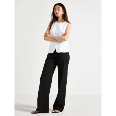 Obrázek Lindex Extra LONG LEG Kalhoty, Ženy, Velikost: 48, Black