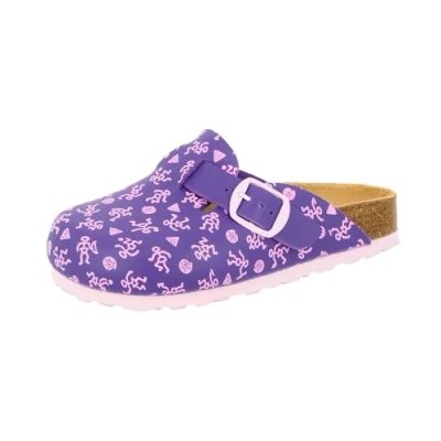 Obrázek Lico Unisex dětské pantofle Bioline Clog Kids, světle fialová růžová.