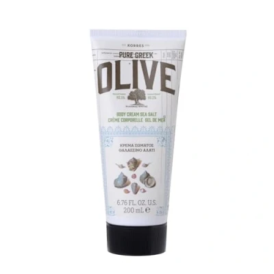 Obrázek KORRES Hydratační tělové mléko OLIVE &amp; SEA Salt, dermatologicky testováno, veganské, 200 ml