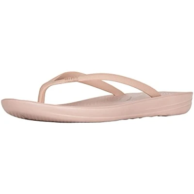 Obrázek Fitflop Women&#039; s Iqushion Ergonomic Flip Flops Nude Béžová 5 UK