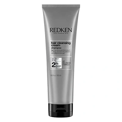 Obrázek Redken Šampon, zbavuje zbytků produktu a mazu pro hloubkově očištěnou pokožku hlavy, s čisticím komplexem kyselinou ovocnou AHA, bez silikonu, krém na čištění vlasů, 1 x 250 ml
