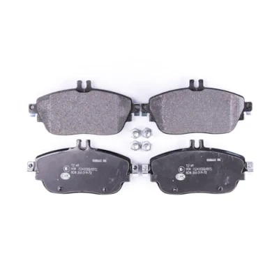 Obrázek HELLA PAGID Bremsbeläge vorne für Verschleißwarnanzeiger vorbereitet vier pro Set T2149 u.a. INFINITI / MERCEDES BENZ 8DB 355 019 721