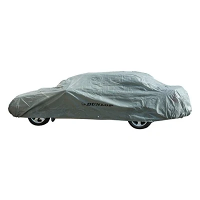 Obrázek Dunlop kompletní garáž kryt vozidla/univerzální, odolná proti povětrnostním vlivům, velikost XL 534 x 178 120 cm, šedá
