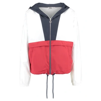 Obrázek Urban Classics Lehká bunda, Ženy, Velikost: Large, Navy/white/firered