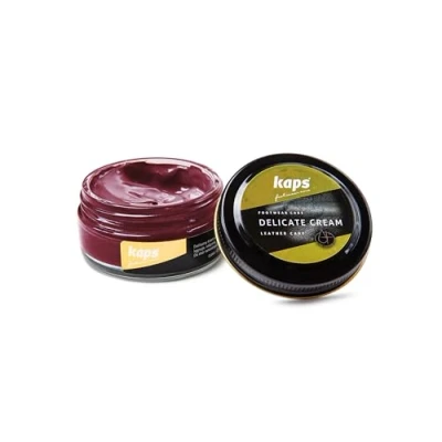 Obrázek Kaps Krém na boty pro hladkou a zdrsněnou kůži péče o Delicate Cream, 156 třešňově červená Morello Cherry