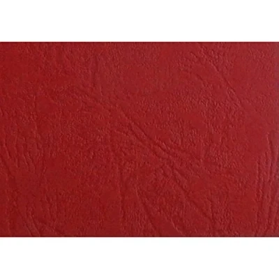 Obrázek Obálkový materiál LeatherGrain, A4, 100 kusů, červený