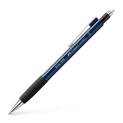 Obrázek Mechanická verzatilka Faber Castell 1345 99 GRIP, tloušťka tuhy:0,5 mm, barva násadky: černá metalíza, modrá