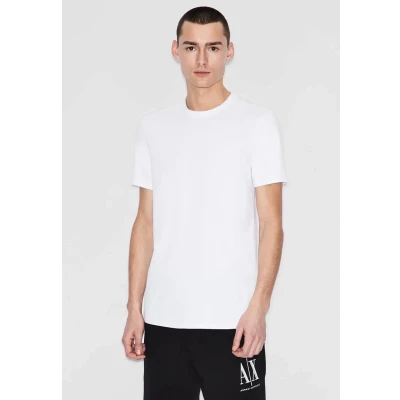 Obrázek Armani Exchange 8NZT84 Jednoduché tričko, Muži, Velikost: XS, Bianco