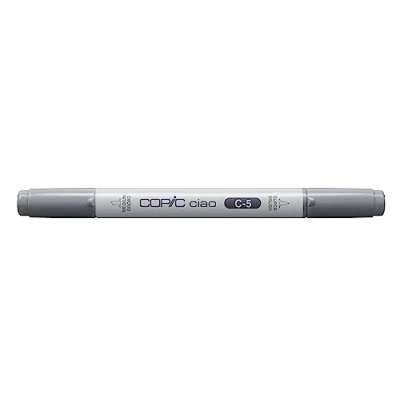 Obrázek COPIC Ciao Marker typ C 5, cool gray No. univerzální popisovač rozložení, se středně širokým a jedním štětcovým hrotem