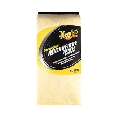 Obrázek Meguiar&#039;s X2035EU Supreme Shine Microfiber Mikrofasertücher 6er Pack