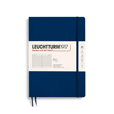 Obrázek Zápisník Leuchtturm1917 s měkkými deskami, Námořnická modrá