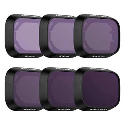 Obrázek Freewell All Day 6er Pack ND4, ND8, ND16, ND32, ND64, ND1000 Filter Kompatibel mit Mini 3 Pro/Mini 3, Neutraldichte