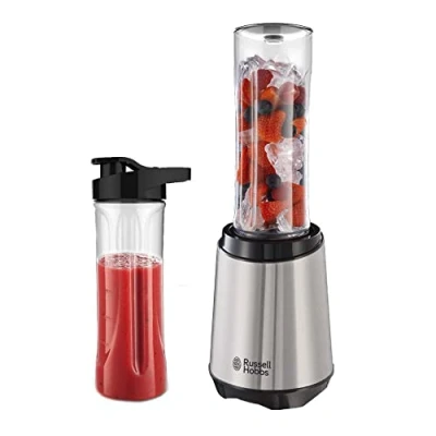Obrázek Russell Hobbs 23470 56 Mix&amp;Go Steel Stojací mixér, smoothie maker, 300 W, nerez