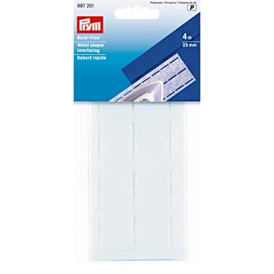 Obrázek Prym 997201 vliesový pás perforovaný 25 mm bílý, polyester
