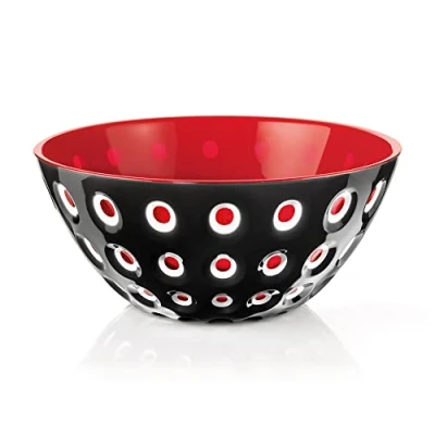 Obrázek Guzzini Le Murrine, Schale, Schüssel Rot/Weiß/Transparent, Ø25 x h11 cm 2700 cc 279425147
