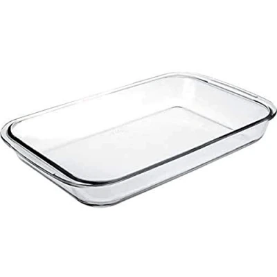 Obrázek Ibili Auflaufform Kristall, rechteckig, Glas, transparent, 40 x 23 6 cm