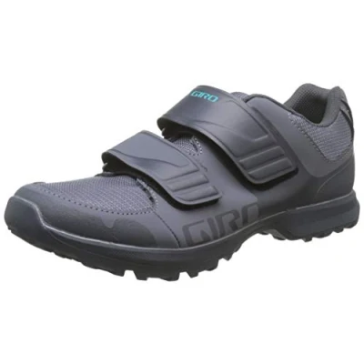 Obrázek Giro Damen Berm Radsportschuhe Mountainbike, Mehrfarbig (Titanium/Dark Shadow 12)