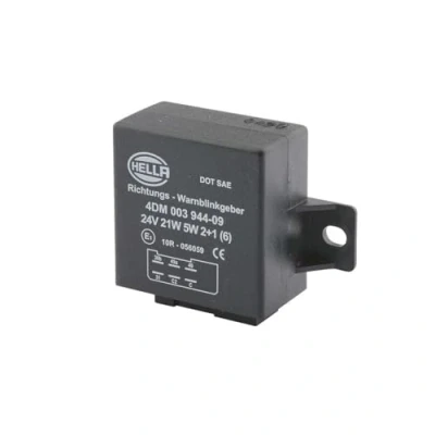 Obrázek HELLA 4DM 003 944 091 Blikač 24V 6pólový šroubovaný elektrický s držákem