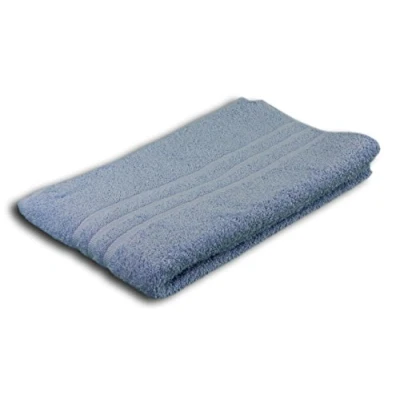 Obrázek Gözze Elegantní ručník 2dílná sada, Sylt, 100% bavlna, hustá základní tkanina (440 g/m²), 50 x 100 cm holubí modrá