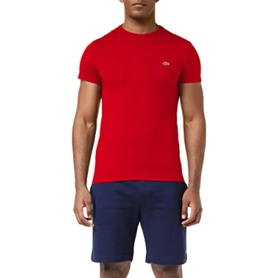 Obrázek Lacoste Jednoduché tričko, Muži, Velikost: XXL, Intense