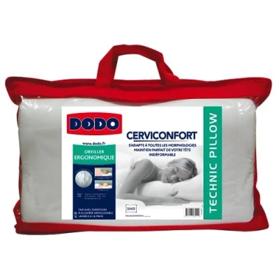 Obrázek DODO 70610 ergonomický polštář, 32 x 52 cm, bílý