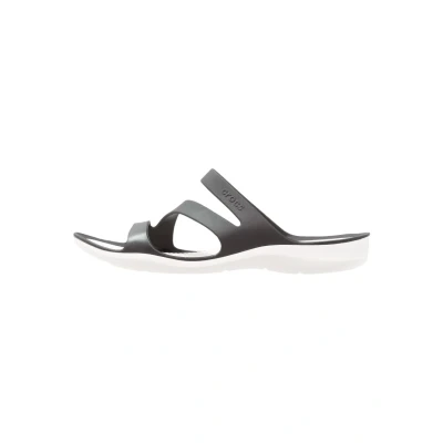 Obrázek Crocs Swiftwater Pantofle, Ženy, Velikost: 38/39, Black/white boty