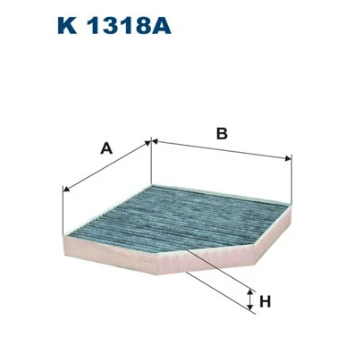 Obrázek MANN FILTER vzduch do interiéru Filtron K1318A