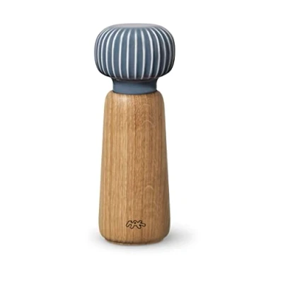 Obrázek Kähler Mühle H18 cm Hammershøi šikovný dánský design mlýnek na koření, antracitově šedý