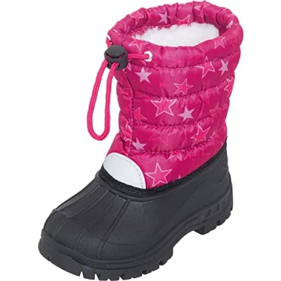 Obrázek Playshoes Unisex Dětské zimní Bootie sněžnice, hvězdy