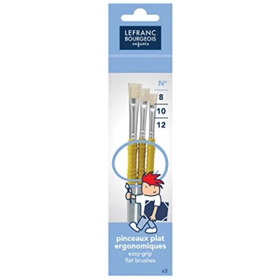 Obrázek Lefranc &amp; Bourgeois 807304 dětský štětec, vícebarevný, č. 8 10 12