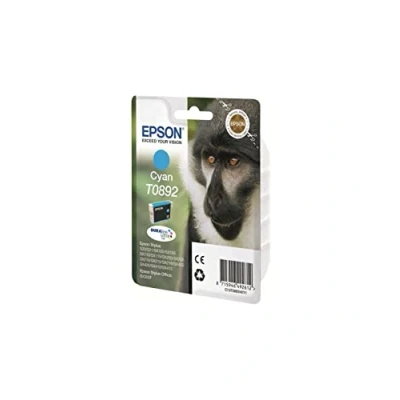 Obrázek Epson T0892 Opice, inkoust odolný proti rozmazání a vodě (Singlepack) azurová, norma